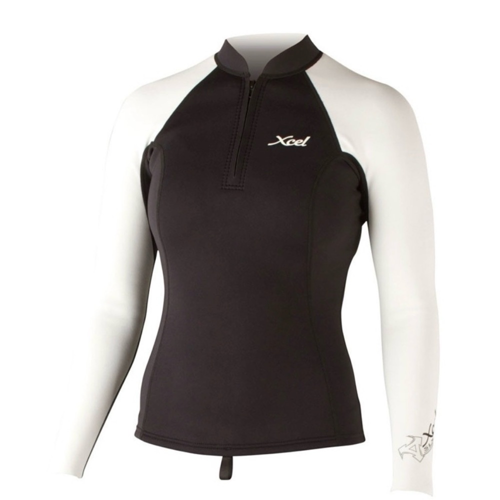 XCEL Women’s Quarter Zip Long Sleeve Wetsuit Top